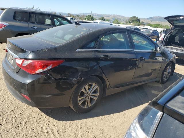 HYUNDAI SONATA GLS 2014 black  gas 5NPEB4AC9EH883770 photo #4