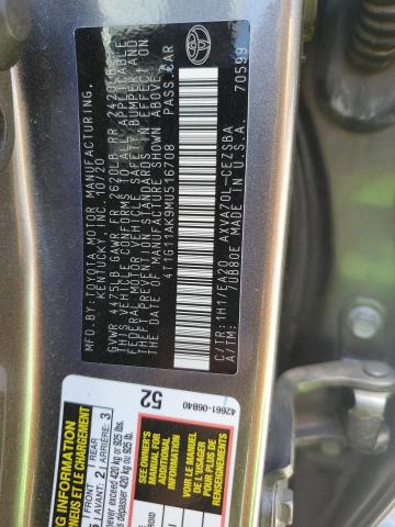 2021 TOYOTA CAMRY SE - 4T1G11AK9MU516708