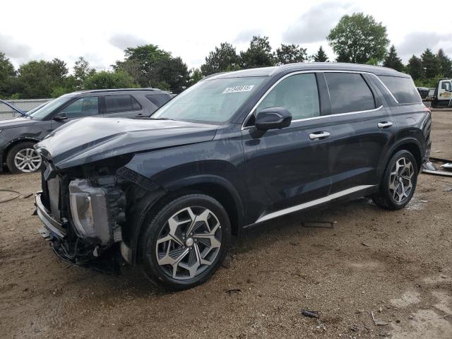 Vin: km8r7dhe8nu484828, lot: 57348815, hyundai palisade calligraphy 2022 img_1