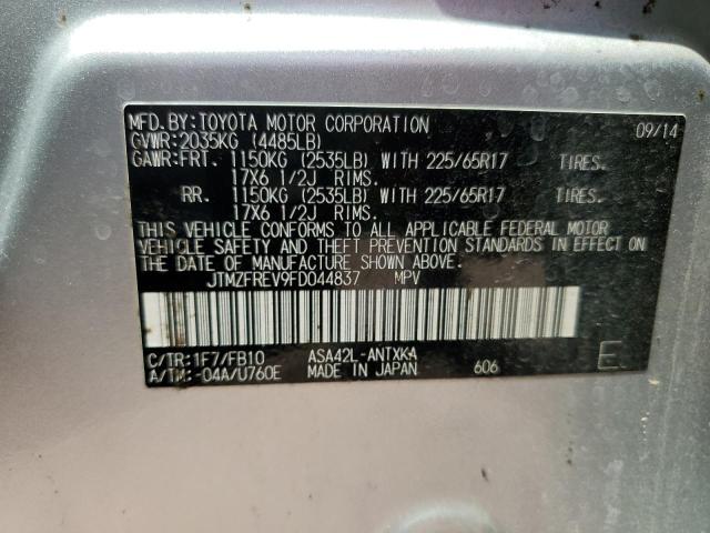 2015 TOYOTA RAV4 LE - JTMZFREV9FD044837