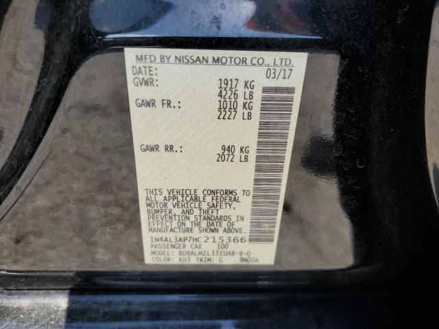2017 NISSAN ALTIMA 2.5 - 1N4AL3AP7HC215366