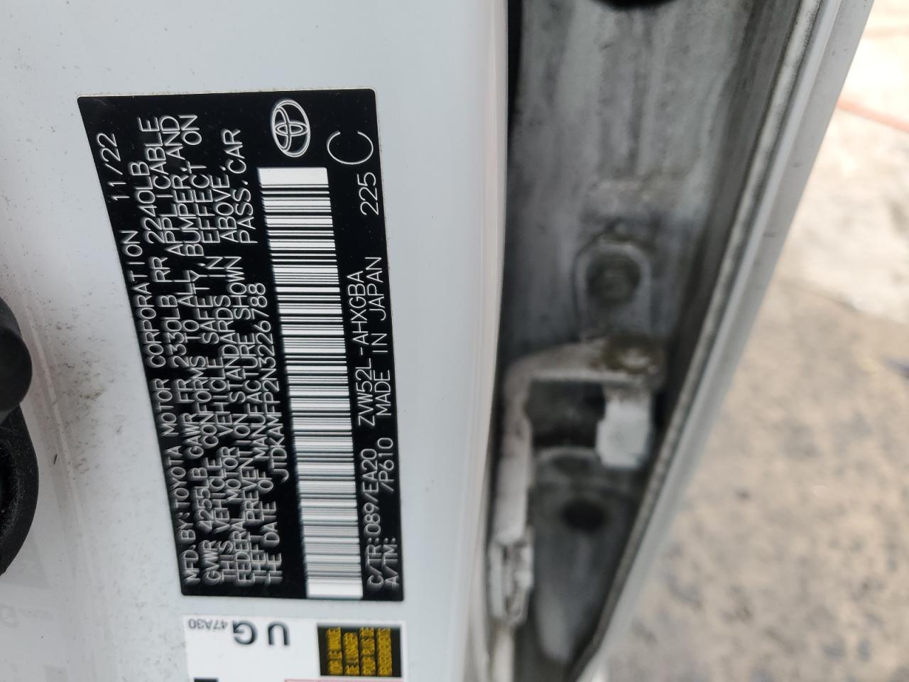 TOYOTA PRIUS PRIME LE