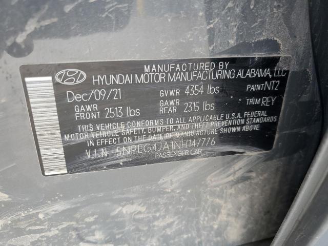 2022 HYUNDAI SONATA SE - 5NPEG4JA1NH147776