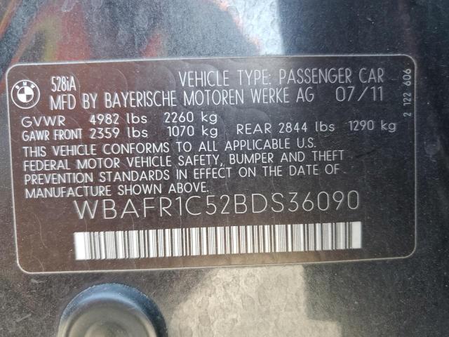 wbafr1c52bds36090 - 2011 Bmw 5 series i - #56043505