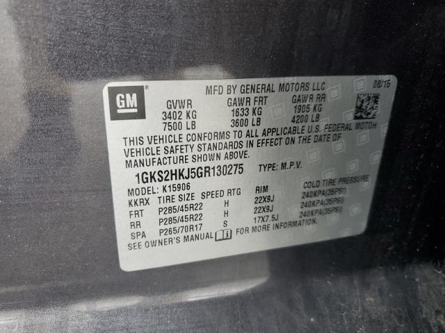 2016 GMC YUKON XL D 1GKS2HKJ5GR130275