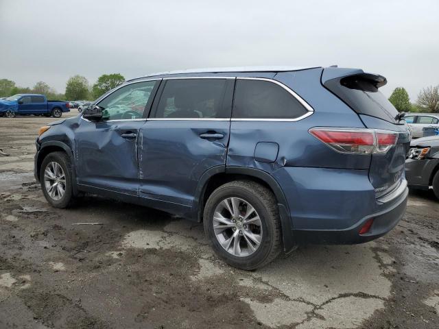 Vin: 5tdjkrfh4fs194876, lot: 55483415, toyota highlander xle 20152