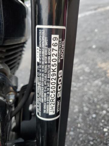 2009 HONDA VT750 C JH2RC50029K502769
