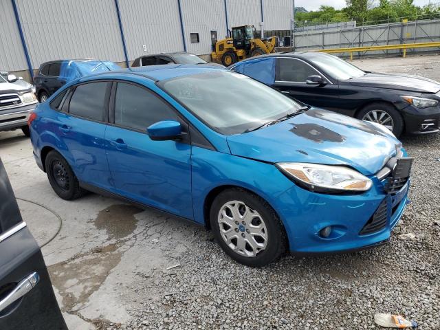 Vin: 1fahp3f21cl233807, lot: 55667735, ford focus se 20124