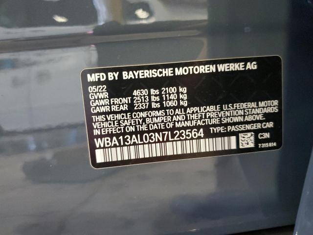 2022 BMW M235XI WBA13AL03N7L23564