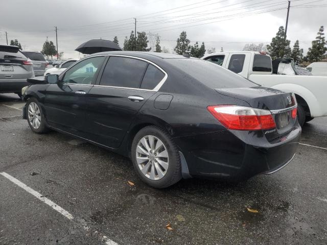 HONDA ACCORD EXL 2015 black  gas 1HGCR2F8XFA091830 photo #3