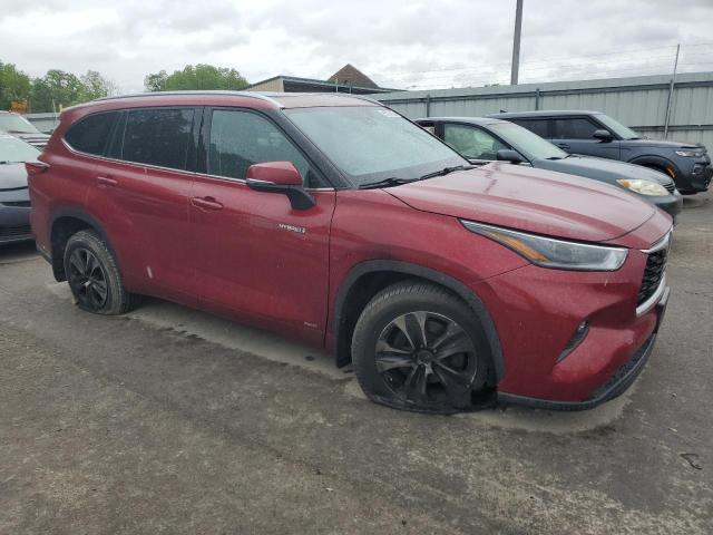Vin: 5tdgbrch1ms516174, lot: 57316325, toyota highlander hybrid xle 20214