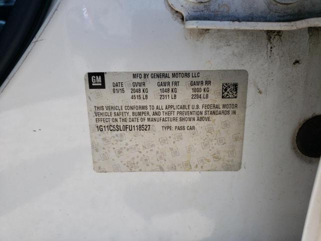 1g11c5sl0fu118527 - 2015 Chevrolet Malibu 1lt - #57864305