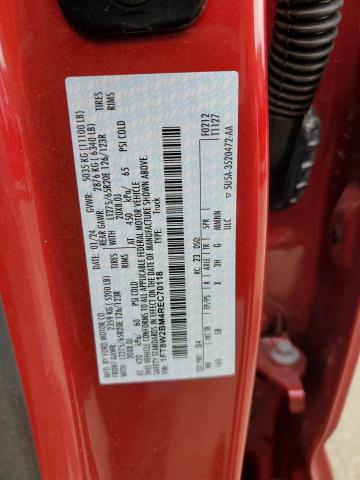 2024 FORD F250 SUPER - 1FT8W2BM4REC70118