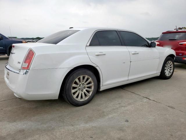 CHRYSLER 300 2013 white sedan 4d flexible fuel 2C3CCAAG9DH699351 photo #4