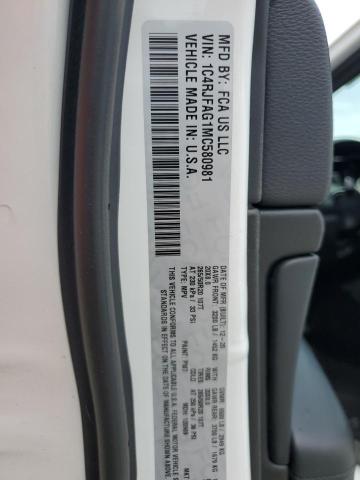 2021 JEEP GRAND CHER - 1C4RJFAG1MC580981