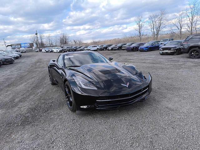 CHEVROLET CORVETTE S 2019 black  Gasoline 1G1YB2D75K5109066 photo #4