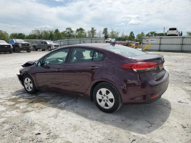 Vin: 3kpfk4a78je228182, lot: 56179095, kia forte lx 20182