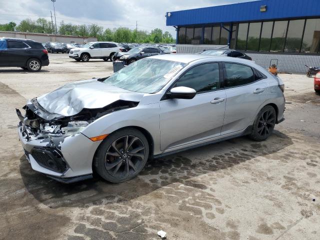 Vin: shhfk7h45ju217257, lot: 57098565, honda civic sport 2018 img_1