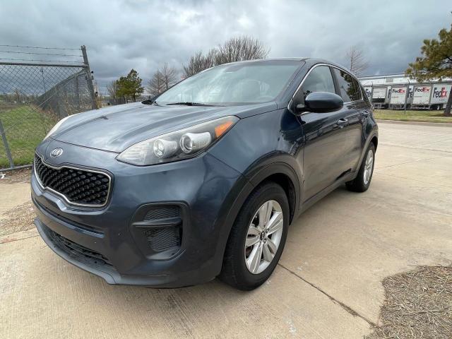 KIA SPORTAGE L 2017 blue 4dr spor gas KNDPM3AC6H7208125 photo #3