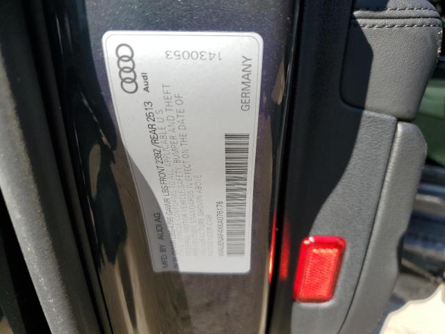 2019 AUDI A4 PREMIUM - WAUENAF4XKA076178