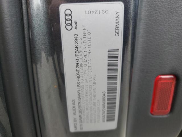 2019 AUDI A7 PRESTIG WAUV2AF24KN086043