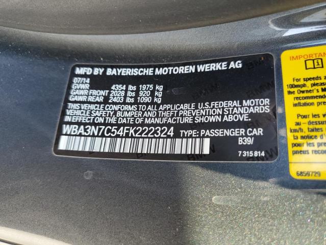 2015 BMW 428 I - WBA3N7C54FK222324