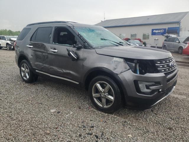 Vin: 1fm5k8d82ggc53252, lot: 55915585, ford explorer xlt 20164