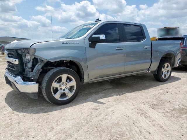 CHEVROLET SILVERADO 2024 silver  gas 3GCPACEK7RG433430 photo #1