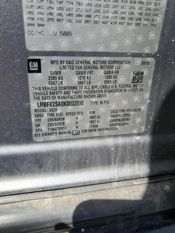 2019 BUICK ENVISION E - LRBFX2SA0KD022596