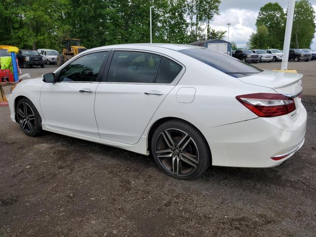 HONDA ACCORD SPO 2016 white sedan 4d gas 1HGCR2F59GA060642 photo #3
