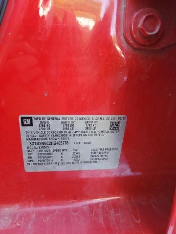 2017 GMC SIERRA K15 - 3GTU2NEC2HG485776