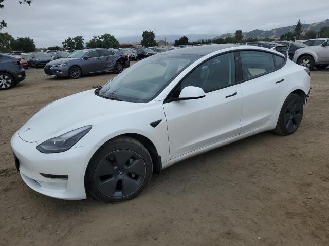 Vin: 5yj3e1eb4nf161314, lot: 57060725, tesla model 3 2022 img_1