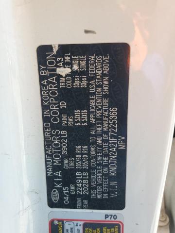 2015 KIA SOUL - KNDJN2A21F7225366