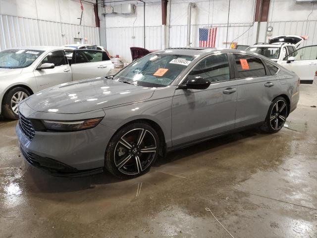 Vin: 1hgcy2f51pa006867, lot: 55299045, honda accord hybrid sport 2023 img_1