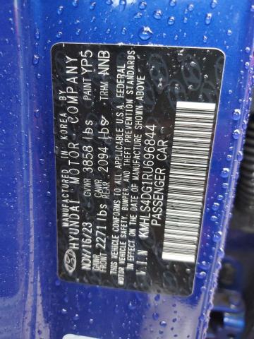 2024 HYUNDAI ELANTRA SE - KMHLS4DG1RU696844