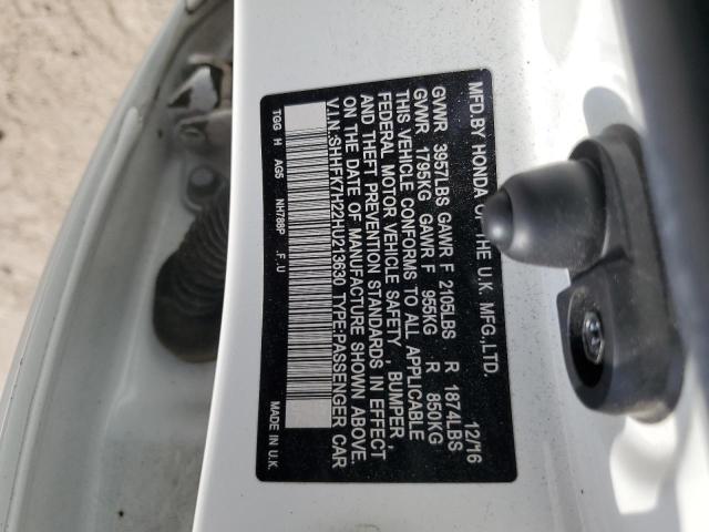 2017 HONDA CIVIC LX - SHHFK7H22HU213630