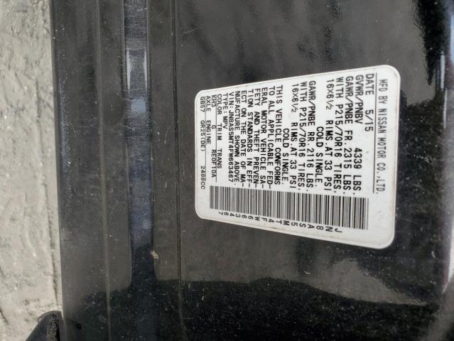2015 NISSAN ROGUE SELE - JN8AS5MT4FW663467