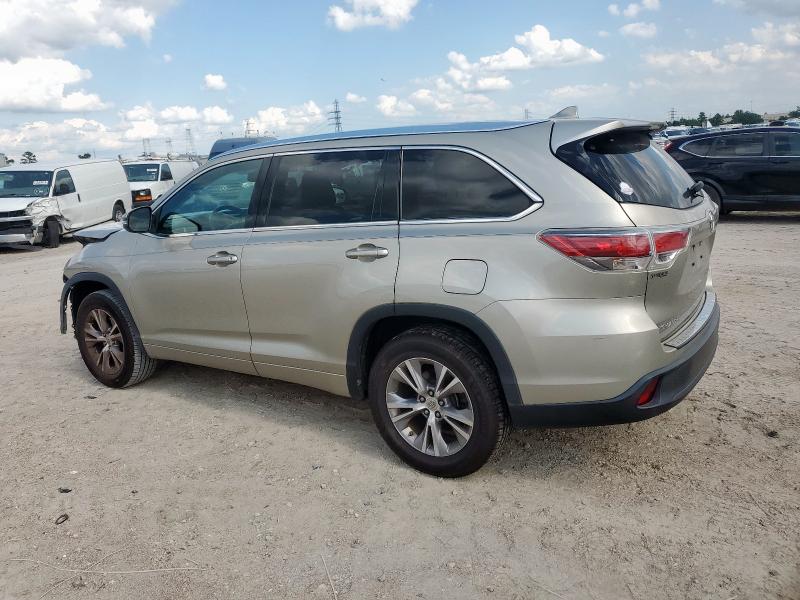 Vin: 5tdkkrfhxes009393, lot: 57977945, toyota highlander xle 20142