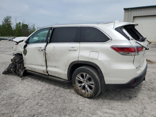 Vin: 5tdkkrfhxfs039169, lot: 59049815, toyota highlander xle 20152