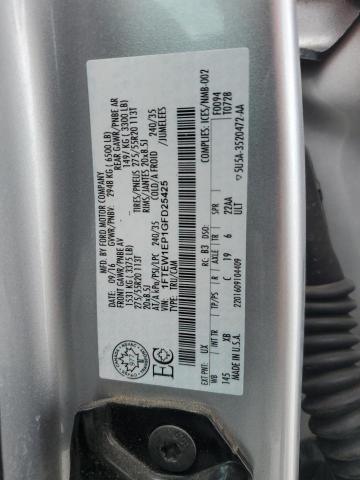 2016 FORD F150 SUPER - 1FTEW1EP1GFD25425