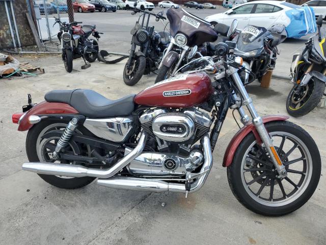 HARLEY-DAVIDSON SPORTSTER 2009 red  gas 1HD1CX3389K405209 photo #1