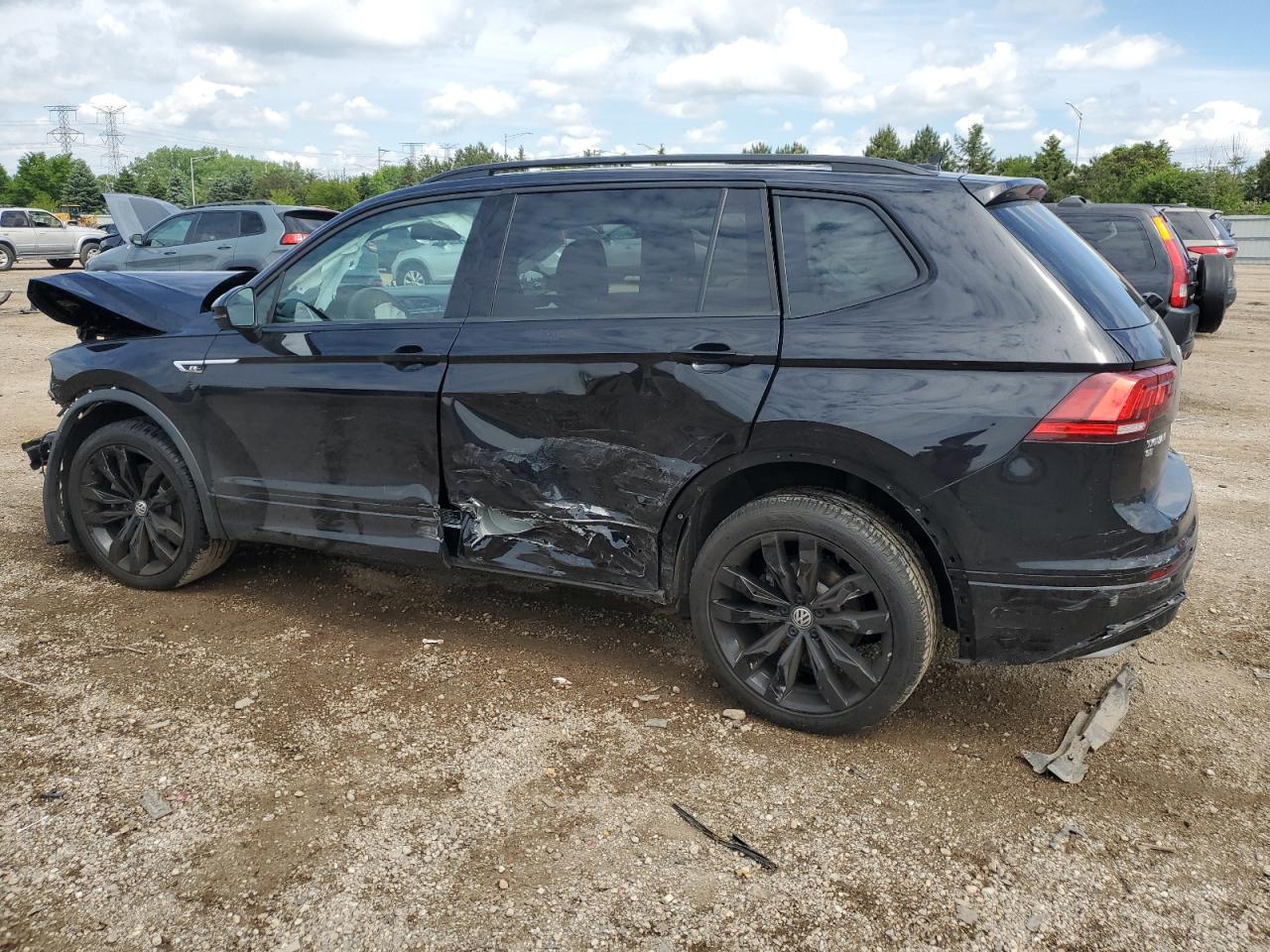 Lot #3318879931 2020 VOLKSWAGEN TIGUAN SE