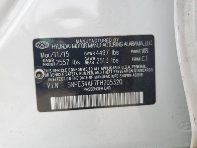 2015 HYUNDAI SONATA SPO - 5NPE34AF7FH205320