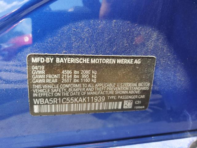 2019 BMW 330I - WBA5R1C55KAK11939