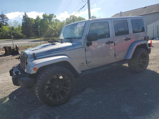 JEEP WRANGLER U 2014 silver  flexible fuel 1C4HJWEG4EL203049 photo #1