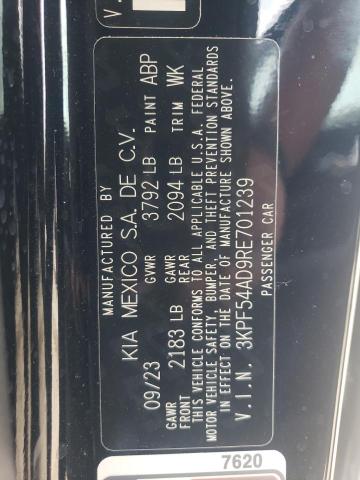 2024 KIA FORTE GT L 3KPF54AD9RE701239