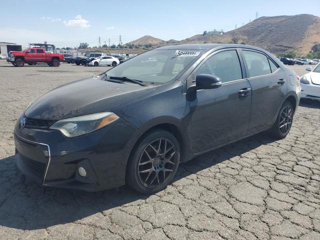 TOYOTA COROLLA L 2016 black  gas 2T1BURHE9GC500322 photo #1