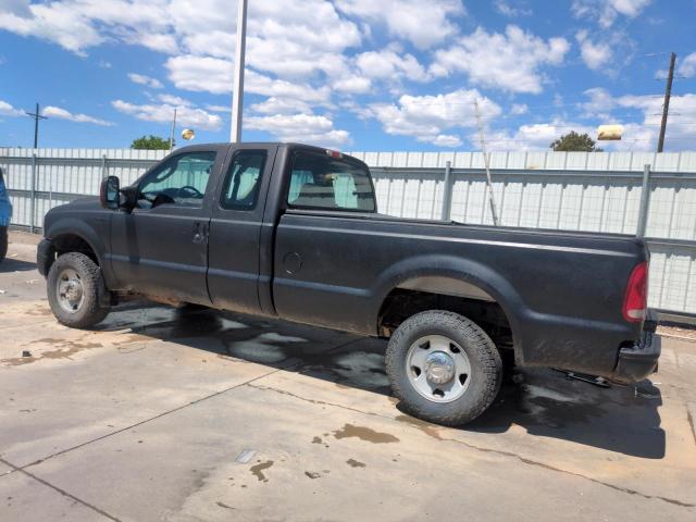 FORD F250 SUPER 2005 black  gas 1FTSX21595EC29006 photo #3
