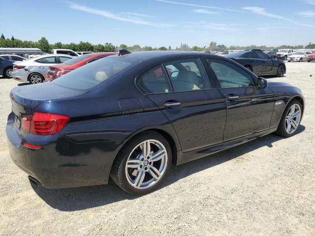 BMW 550 I 2013 blue  gas WBAFR9C55DC271553 photo #4