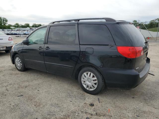 TOYOTA SIENNA CE 2008 black  gas 5TDZK23C18S127223 photo #3